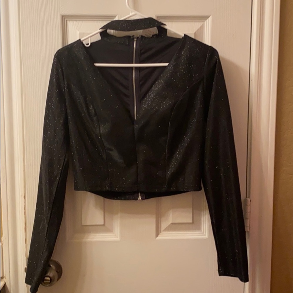 Black dress shirt